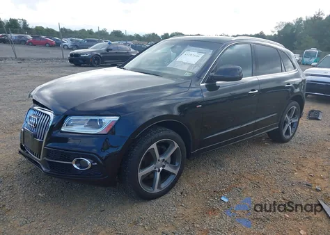 2016 Audi Q5 3.0T Premium Plus z USA, uszkodzony, nr VIN WA1D7AFP0GA141706